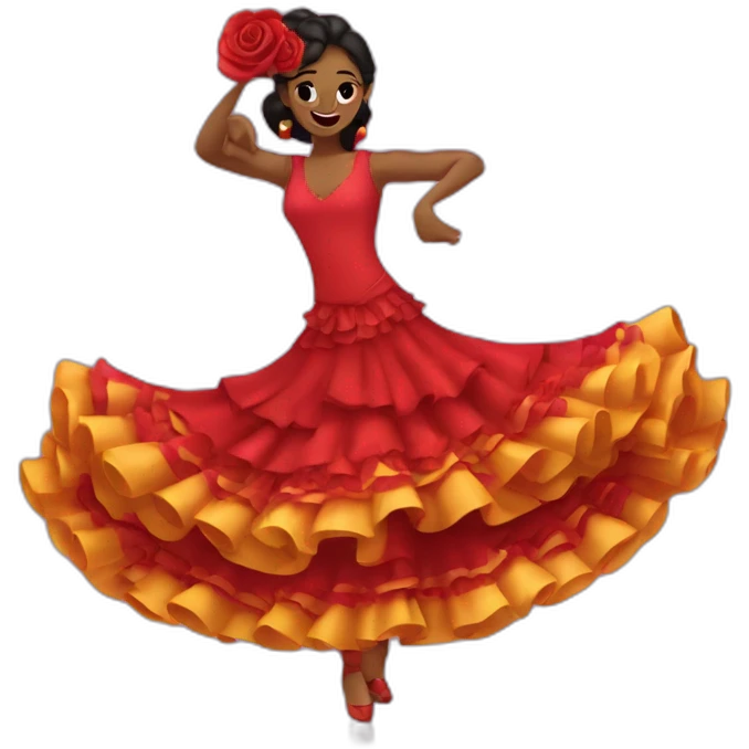 Baile flamenco emoji