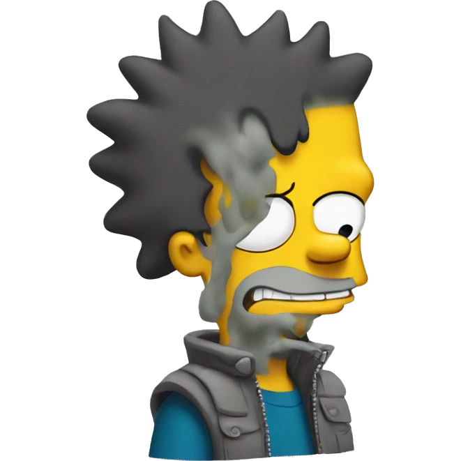 Bart simpson emoji