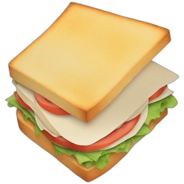 Paper Sandwich emoji
