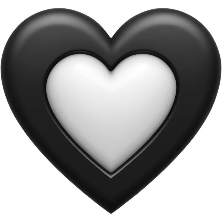 🖤🤍 emoji