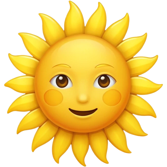 sun emoji