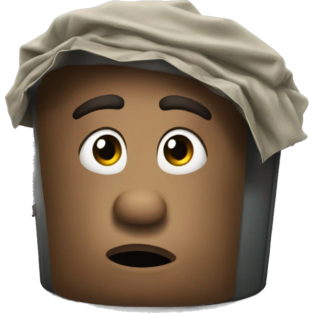 Homeless + dumpster emoji