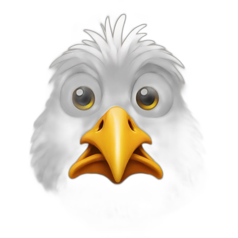 chicken face emoji