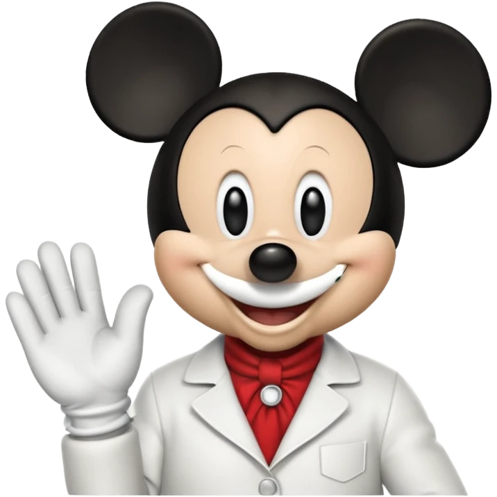 Mickey mouse emoji