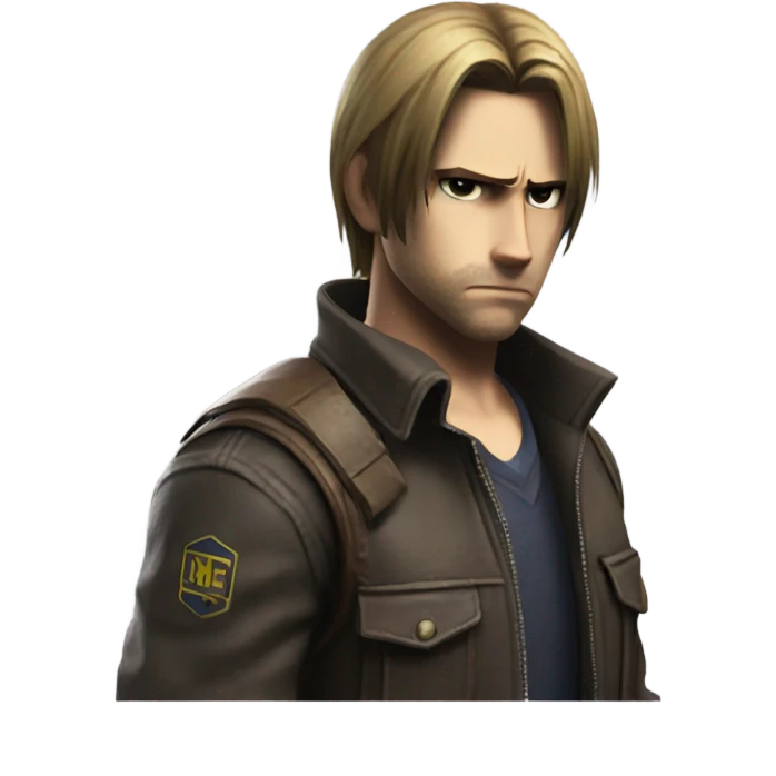 leon kennedy sad emoji