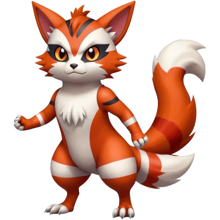 Furret-Litten-Zangoose-Hybrid (Full body) emoji