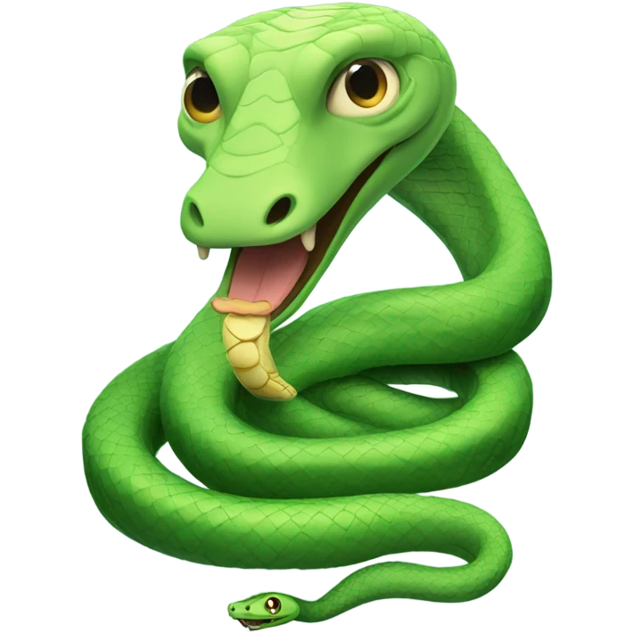 Zuckerberg as a snake emoji