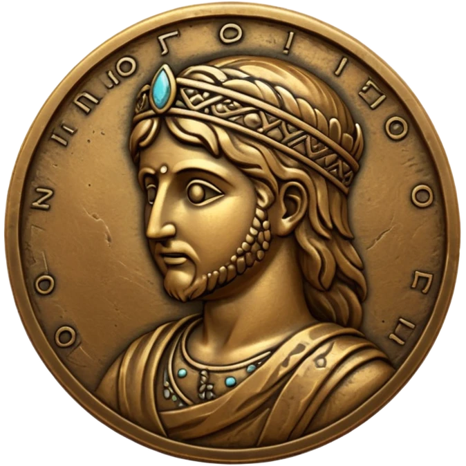 Ancient coin emoji