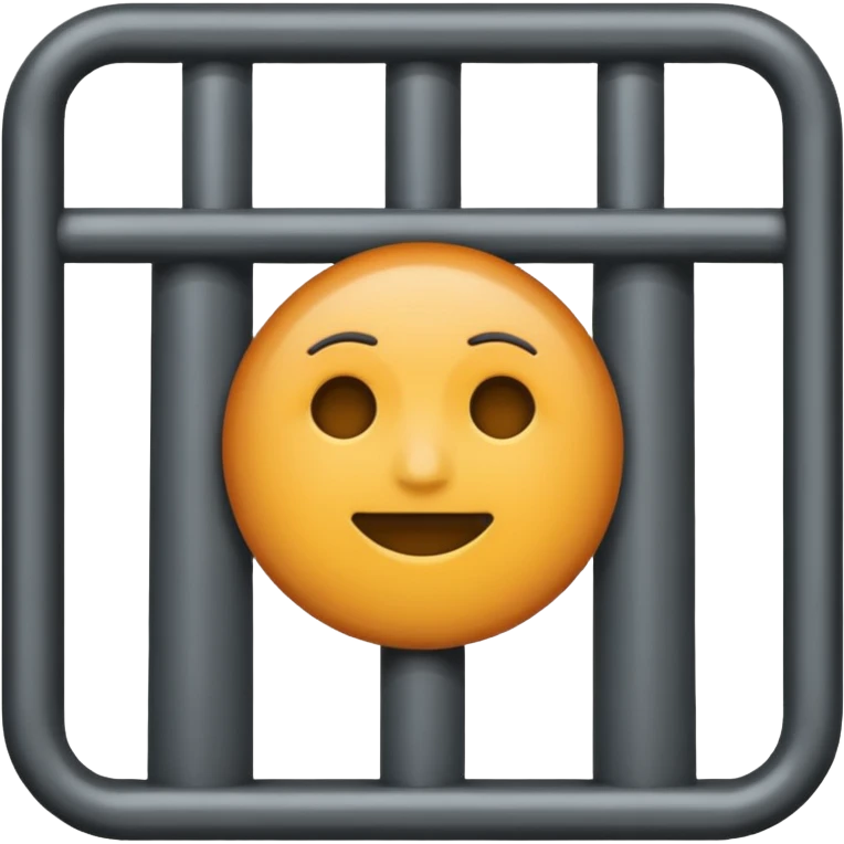 Jail emoji emoji