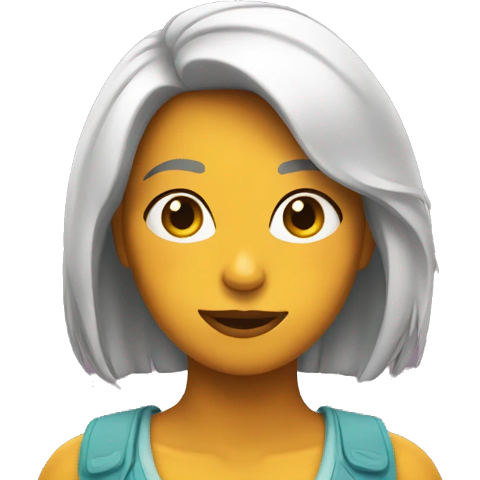 Chica emoji