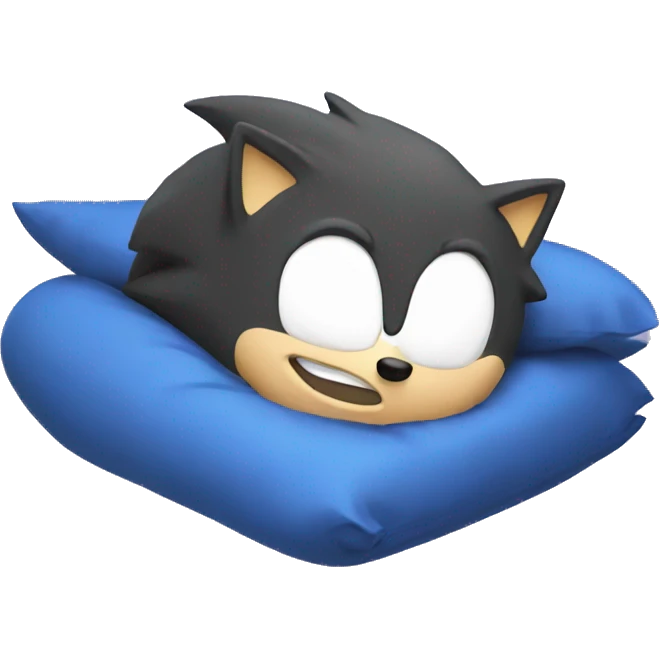 Sonic sleeping emoji