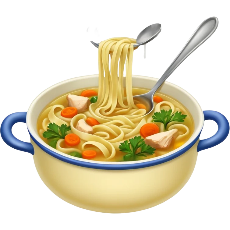 chicken noodles emoji