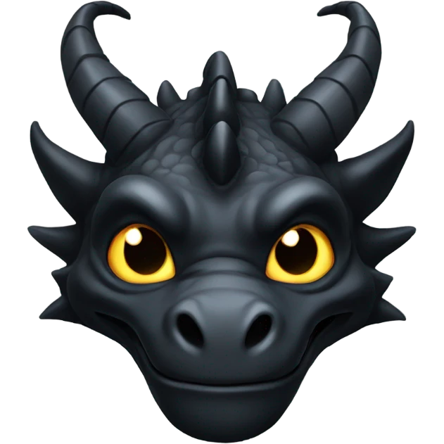 Black dragon  emoji