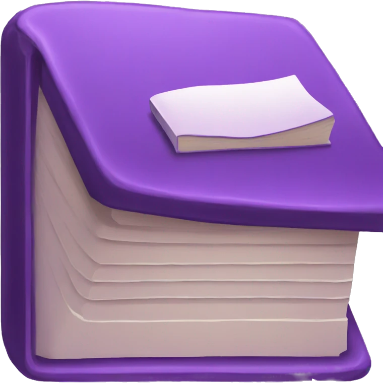 purple book emoji
