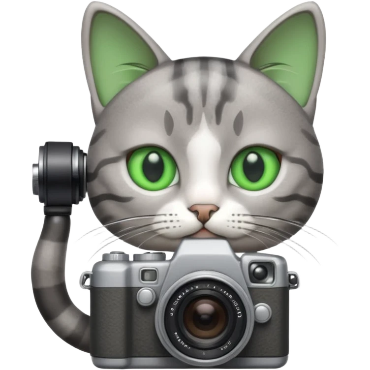 Resim çeken kedi emoji