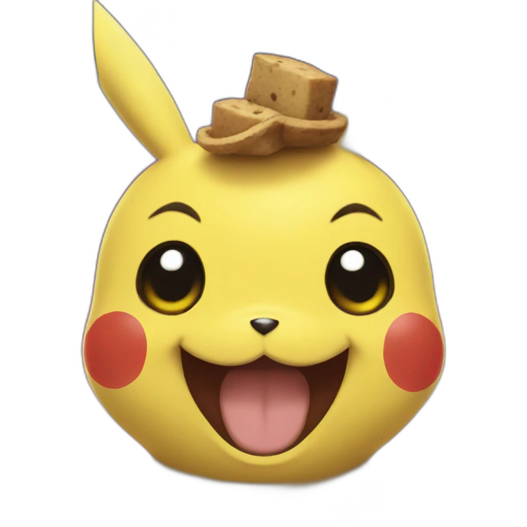 pikachu smile birthday emoji