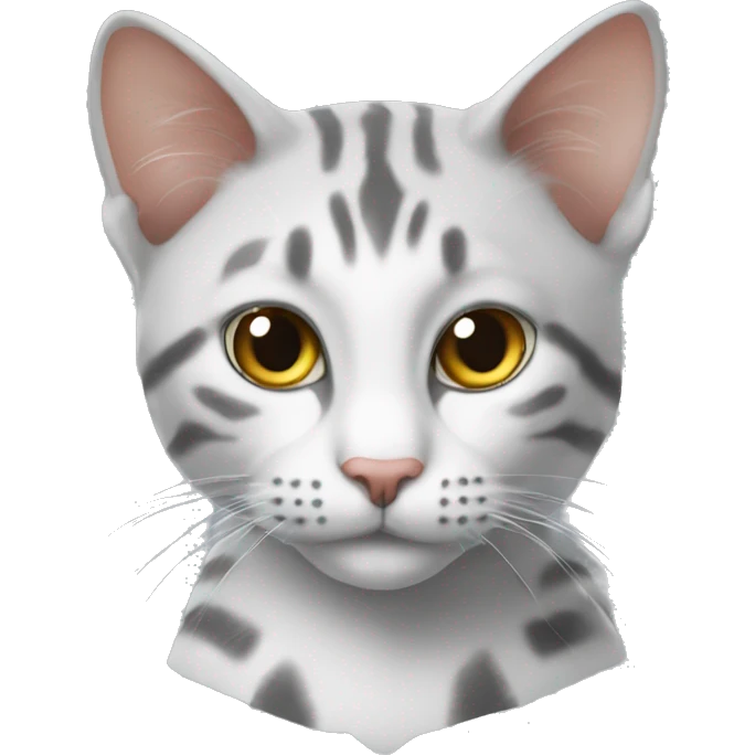 котик в новорічній шапочці emoji