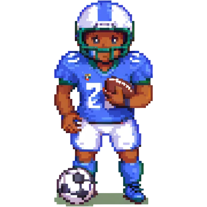 football player emoji