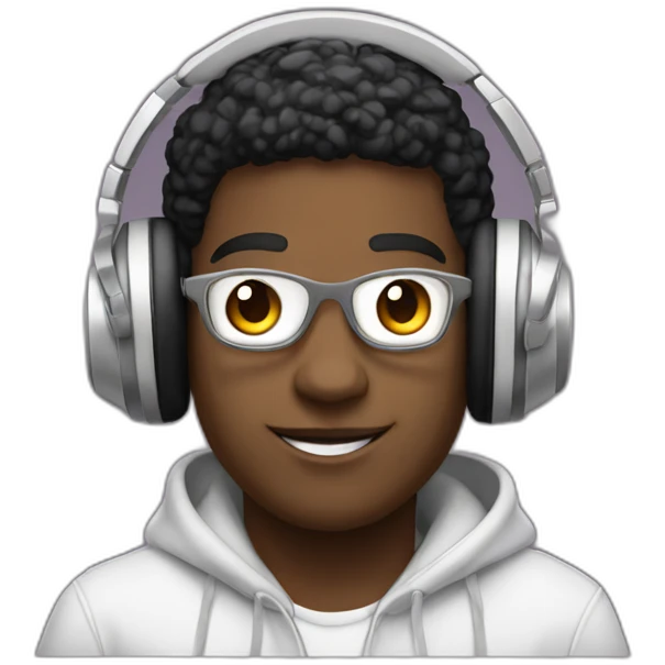 dj marshmellow with headphones emoji