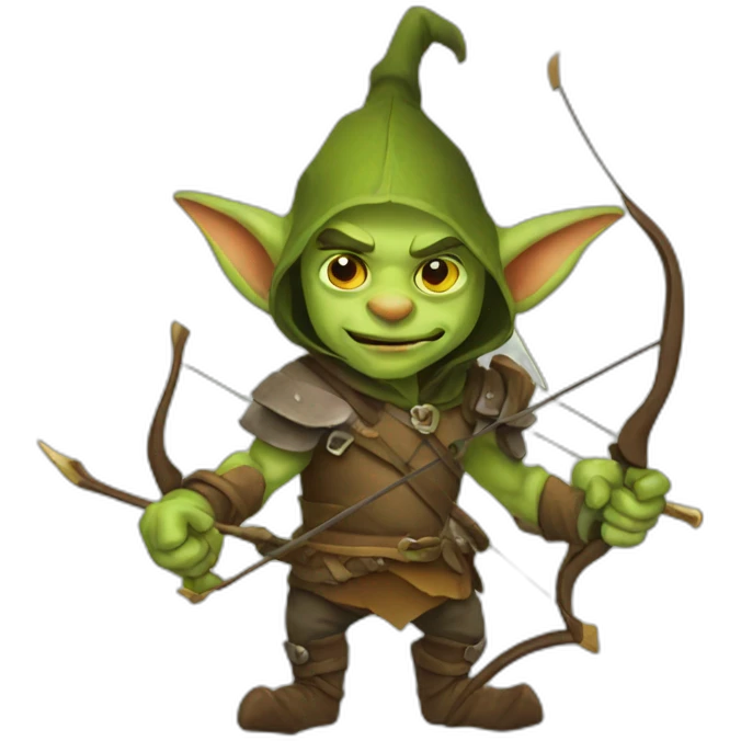 Goblin archer emoji