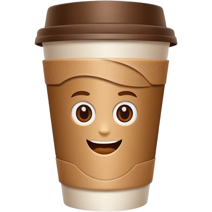 un café para llevar XXL emoji