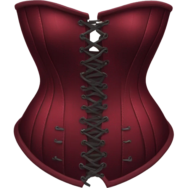 Red wine Corset  emoji