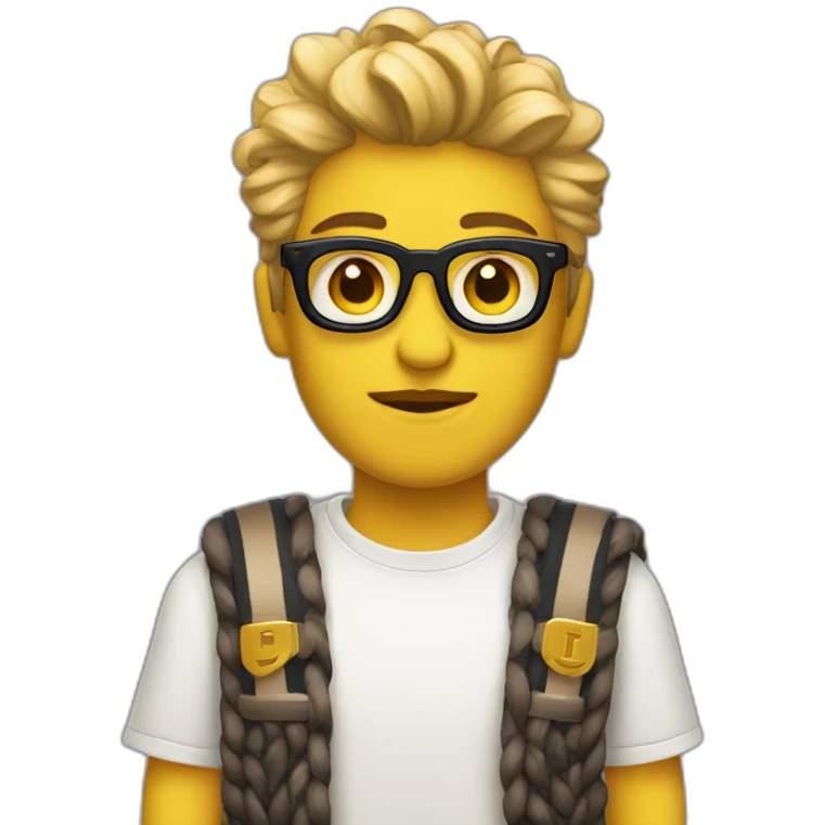 Футболка FENDI emoji