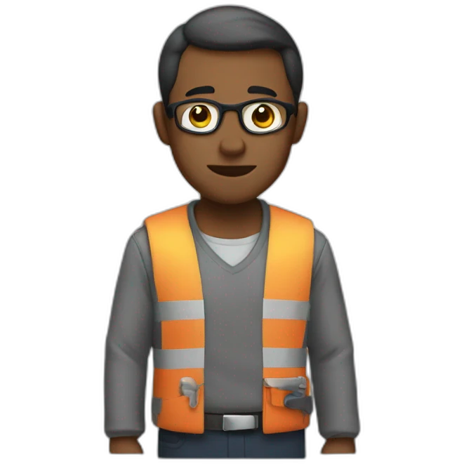 hard-working emoji