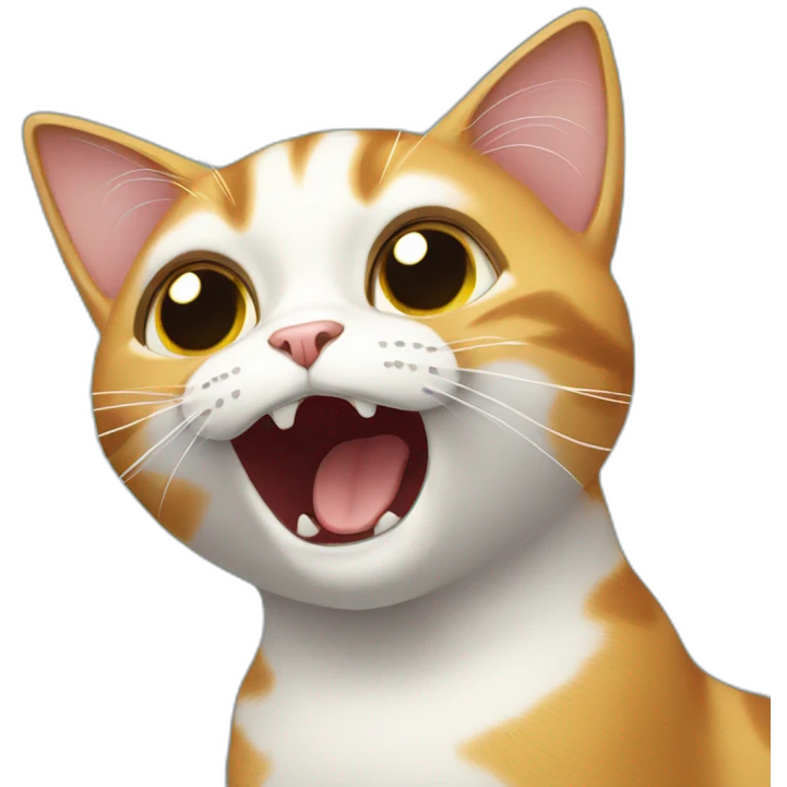 cat singing  emoji