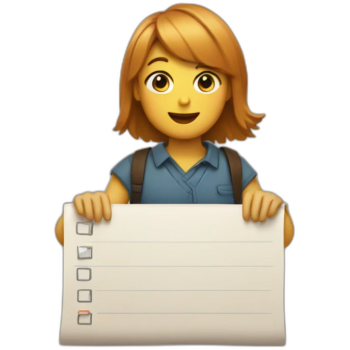 to do list emoji