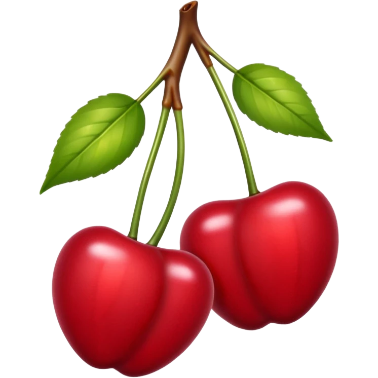 paire de cerises emoji