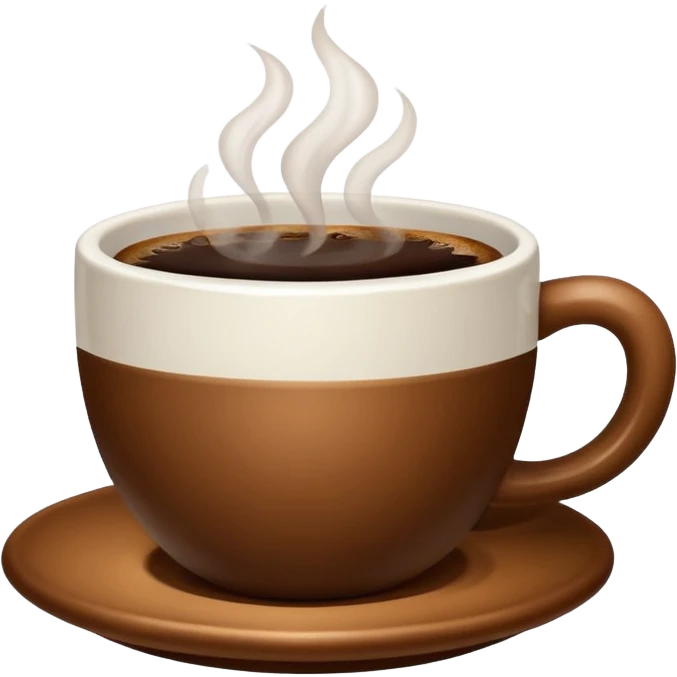 A cup of coffe emoji