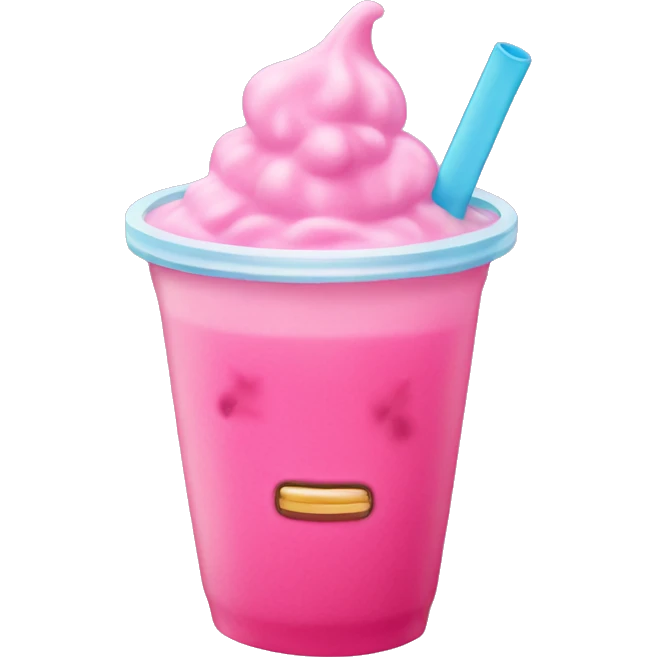 Pink slush  emoji
