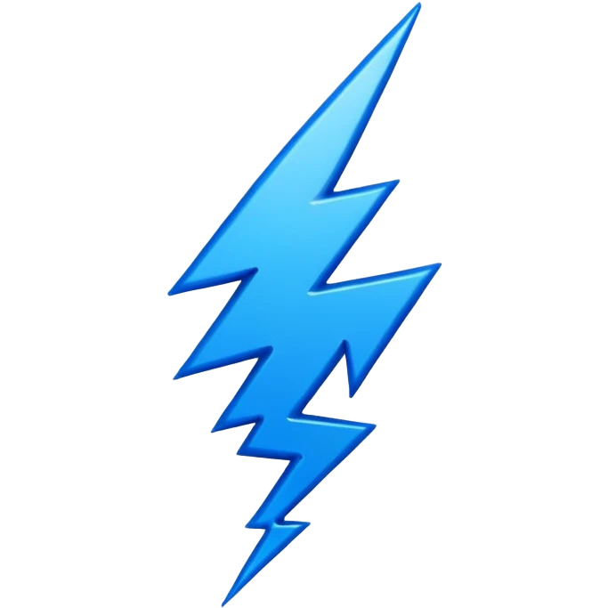 lightning emoji