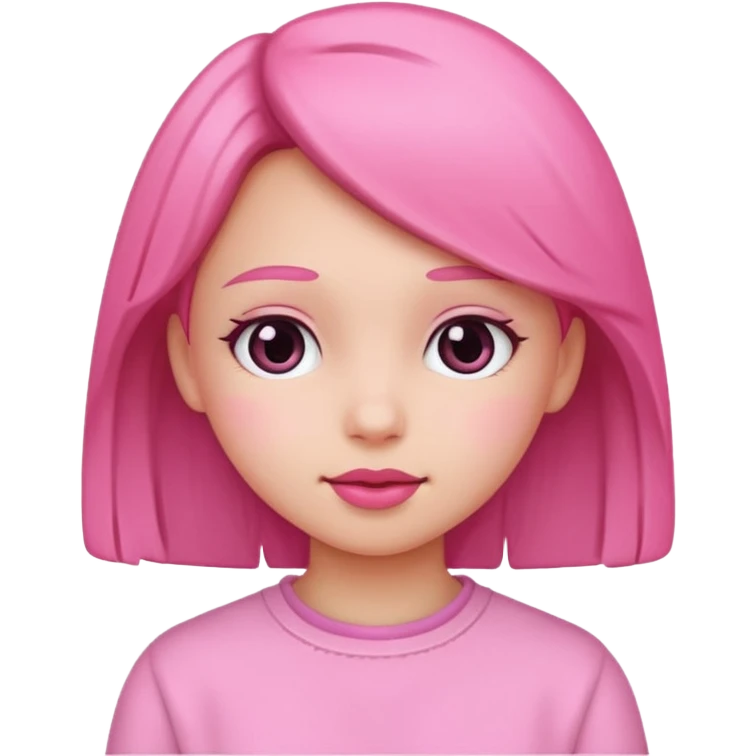 Pinky girly cute emoji