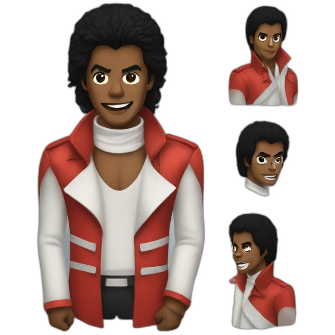 Michael Jackson thriller emoji
