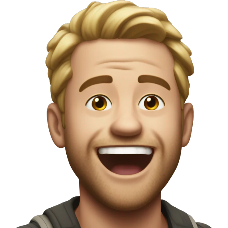 Jumbo Josh so happy emoji