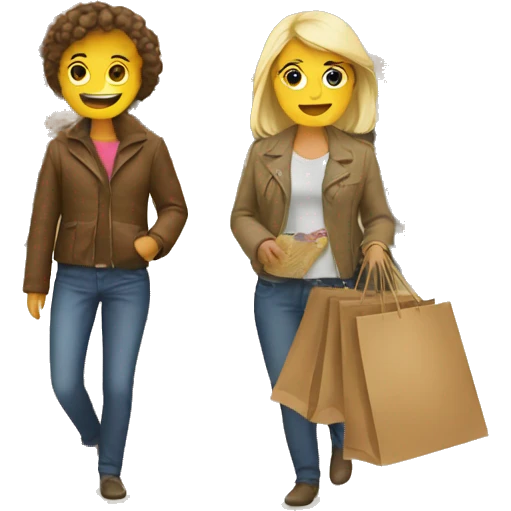 shopping emoji