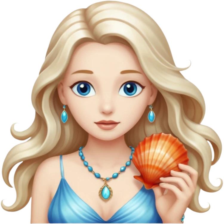 Beautiful siren emoji