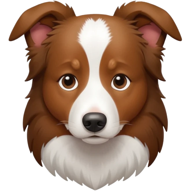 Border collie sick emoji