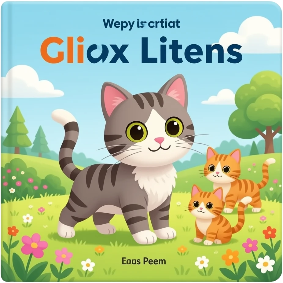 Book about kittens emoji