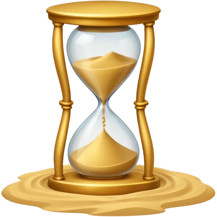 sand watch emoji