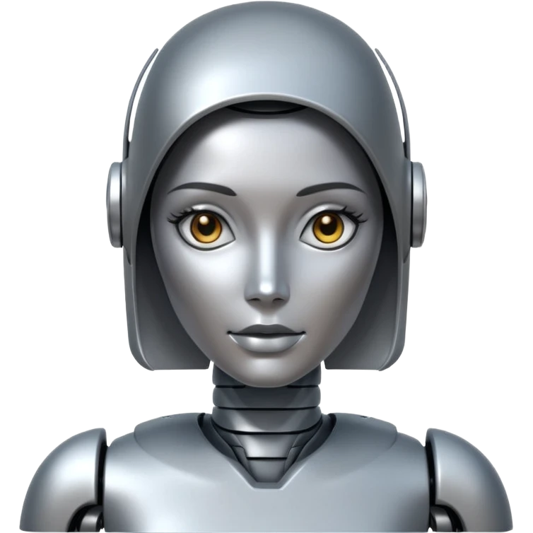زن رباتی emoji
