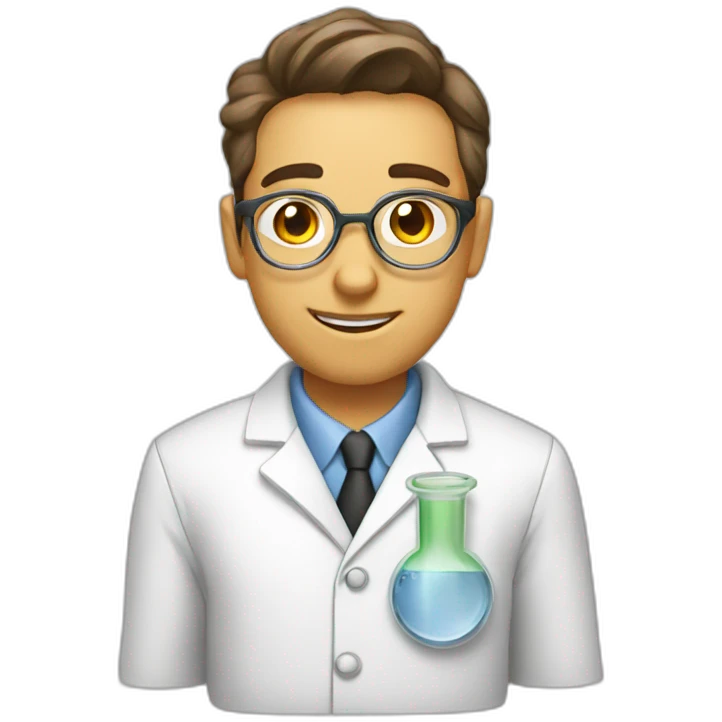 scientist chemist biologist emoji