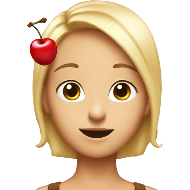 cutie cherry emoji