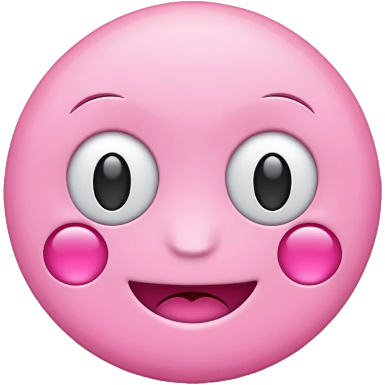 Pink circle emoji emoji