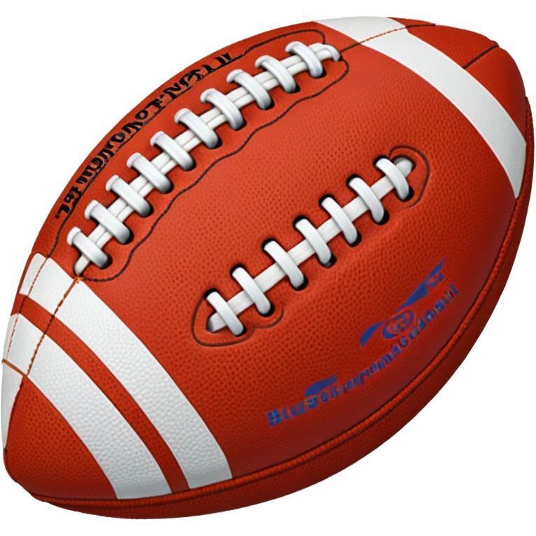 am16 emojisabout american football blue (#00A3E0) and red (#F9423A) emoji