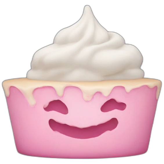 Cœur fondant emoji