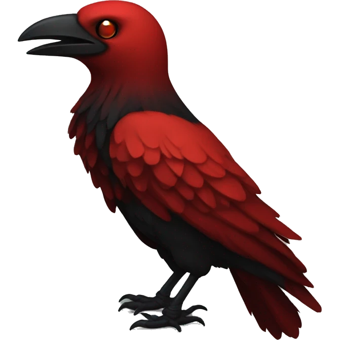 blood crow emoji