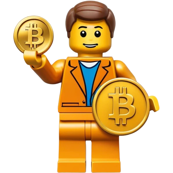 lego homme bitcoin emoji